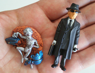 チョコベーダー 第4シリーズ 黒いスーツの男 レア 今振り返る『宇宙大